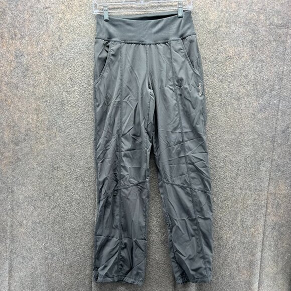 Reebok Pants Womens XS Gray Athletic Activewear Stretch Joggers Extra Small - Picture 1 of 11